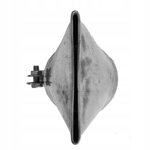 DYSZA 10cm PŁASKO-SZCZELINOWA 2x65mm DO PLANDEK PCV MEMBRAN WLOT 45mm