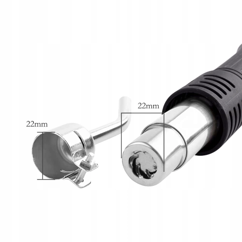 DYSZA PROSTA Ø10mm DO SPAWARKA PLASTIKU STACJA LUTOWNICZA REDUKCYJNA HOTAIR
