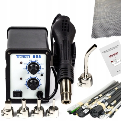 858 Spawarka do Plastiku +5dysz+20rodz.profili-1kg