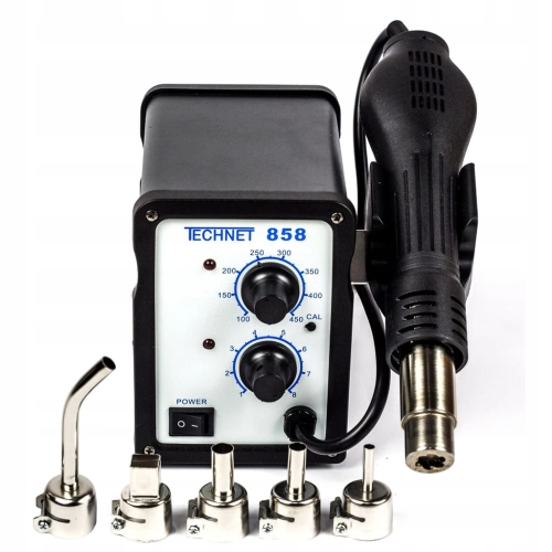 858 SPAWARKA do PLASTIKU 4x DYSZE+SUPER DYSZA STACJA LUTOWNICZA ZGRZEWARKA