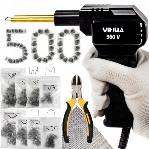 ZSZYWARKA do PLASTIKU 500x ZSZYWKI SIATKA SPAWARKA ZGRZEWARKA ZSZYWACZ 960V