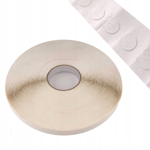 8 TYSIĘCY KLEJACYCH ŻELEK Ø12mm ŚREDNIOLEPKIE ŻELKI KLEJĄCE KROPKI KLEJU