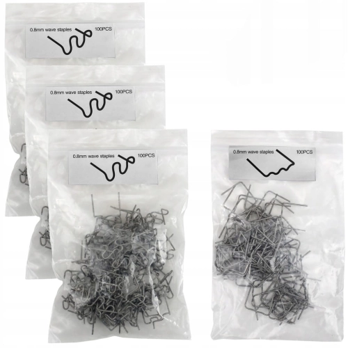 400szt RS28RS18 ZSZYWKI do PLASTIKU Zszywarka do plastiku SPAWARKA ZSZYWACZ