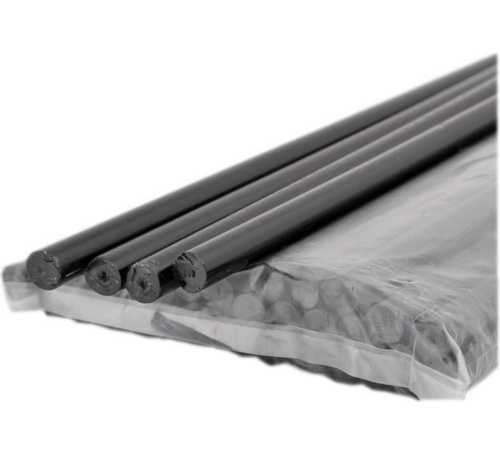 KLEJ NA GORĄCO DO PISTOLETU 11mm TERMOTOPLIWY HOT MELT W LASKACH CZARNY 1KG