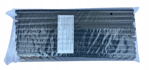 KLEJ NA GORĄCO DO PISTOLETU 11mm TERMOTOPLIWY HOT MELT W LASKACH CZARNY 1KG