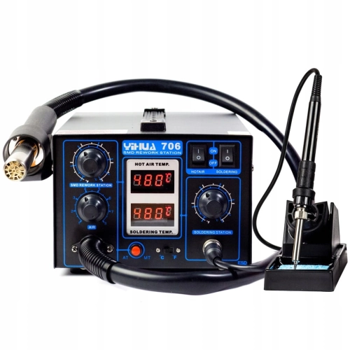 SPAWARKA do PLASTIKU ZGRZEWARKA LUTOWNICA HOT-AIR 706 + SUPER DYSZA