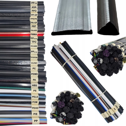 MEGA ZESTAW DO SPAWANIA PLASTIKU "XXXL" SPOIWO PLASTIK TWORZYWO 2000g/25szt