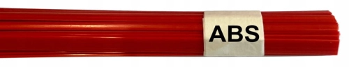 ABS 100g CZERWONY PLASTIK SPOIWO do PLASTIKU MIX SPAWARKA do PLASTIKU
