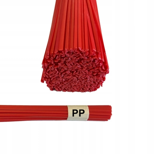 PP TRÓJKĄT CZERWONY 100g PLASTIK SPOIWO do PLASTIKU SPAWARKA do PLASTIKU