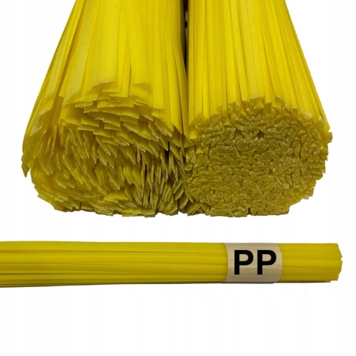 PP ŻÓŁTY 100g PLASTIK SPOIWO do PLASTIKU TWORZYWO MIX SPAWARKA do PLASTIKU