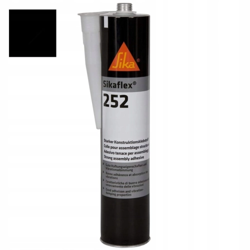 Sikaflex 252 300ml CZARNY Klej poliuretan uszczelniacz