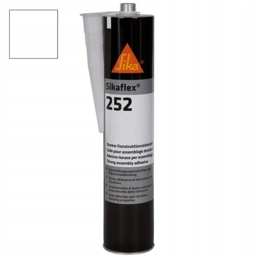 Sikaflex 252 300ml BIAŁY Klej poliuretan uszczelniacz