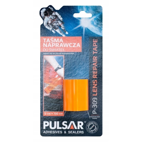 TAŚMA NAPRAWCZA DO SWIATEŁ KIERUNKOWSKAŻÓW POMARAŃCZOWA PULSAR 1m