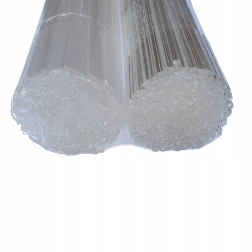 PC 100g TRANSPARENTNE TWORZYWO SPAWARKA do PLASTIKU SPOIWO PLASTIK PROFILE