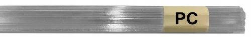 PC 100g TRANSPARENTNE TWORZYWO SPAWARKA do PLASTIKU SPOIWO PLASTIK PROFILE