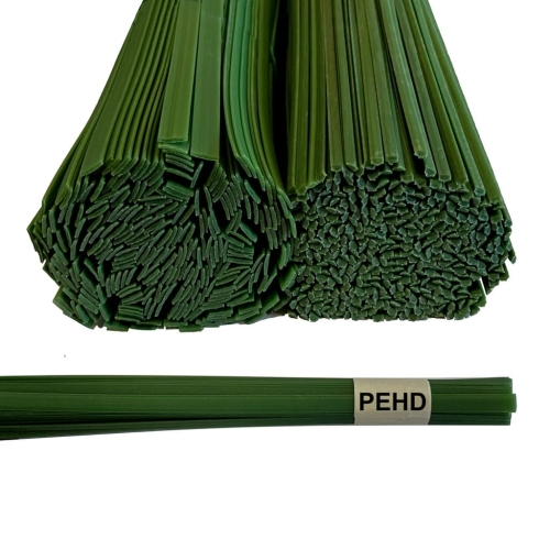 PEHD 100g CIEMNO-ZIELONY PLASTIK SPOIWO PLASTIKU MIX SPAWARKA do PLASTIKU