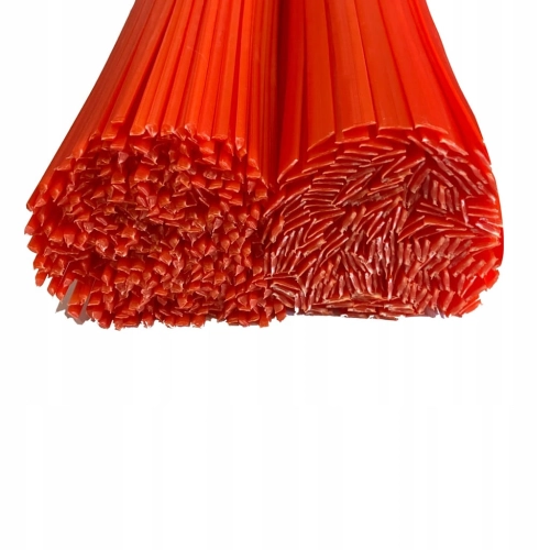 PEHD CZERWONY 100g PLASTIK SPOIWO MIX SPAWARKA do PLASTIKU TWORZYWO PLASTIK
