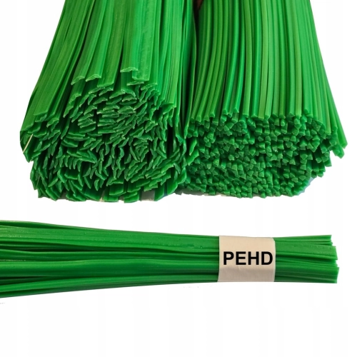 PEHD JASNO-ZIELONY 100g PLASTIK SPOIWO do PLASTIKU MIX SPAWARKA do PLASTIKU