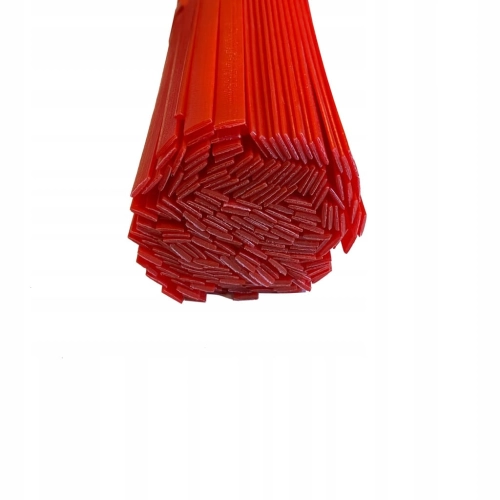 PELD 100g CZERWONY PASEK PLASTIK SPOIWO do PLASTIKU SPAWARKA do PLASTIKU
