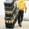 NARZĘDZIOWA HERMETYCZNA SKRZYNIA KUFER DO TRANSPORTU PRZECHOWYWANIA CZARNA