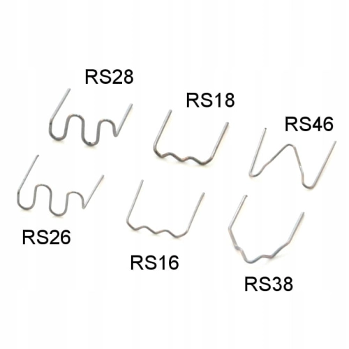 RS28 ZSZYWKI zszywarka do plastiku spawarka do plastiku DUŻA FALA 500szt