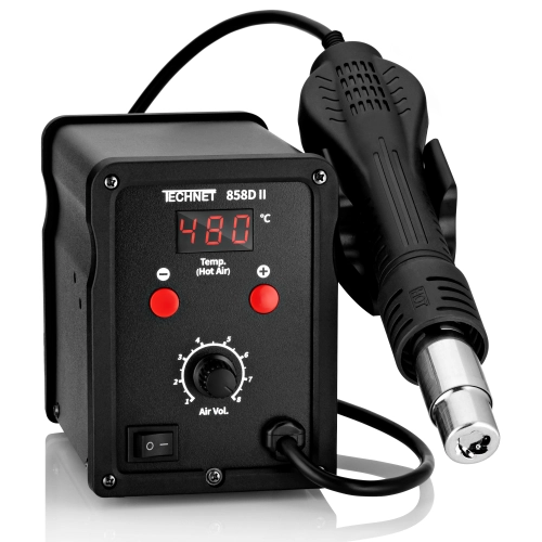 Spawarka do plastiku Technet 858D-II + Zszywarka do plastiku Technet ZT6 (Z2)