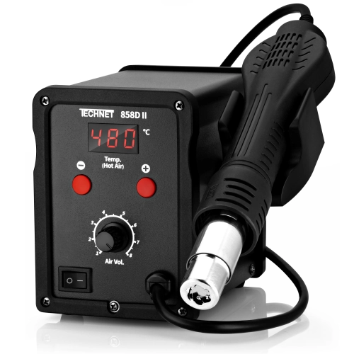 Spawarka do plastiku Technet 858D-II + Zszywarka do plastiku Technet ZT6 (Z2)