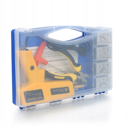 PROFESJONALNA SPAWARKA + ZSZYWARKA do PLASTIKU 852D+ ZT4 ZESTAW NAPRAWCZY