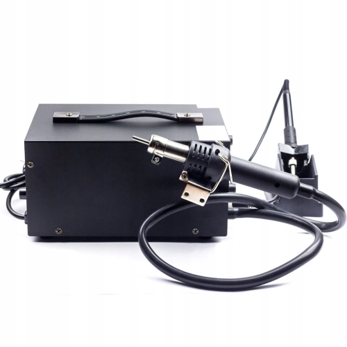 PROFESJONALNA MOCNA SPAWARKA do PLASTIKU 20 DYSZ 852D+ BUT ŻELAZKO