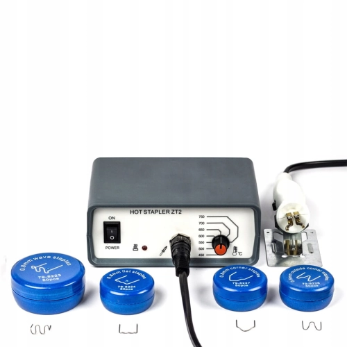 PROFESJONALNA SPAWARKA do PLASTIKU + ZSZYWARKA ZSZYWACZ 10x DYSZE BUT GROT