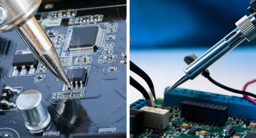 PROFESJONALNA SPAWARKA do PLASTIKU i ZSZYWARKA do PLASTIKU ZGRZEWARKA 852D+