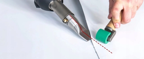 DYSZA SZEROKOSZCZELINOWA 40mm DO PLANDEK PCV MEMBRAN DACH LEISTER STEINEL